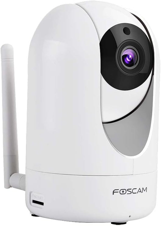 Foscam FC-FIR4 4MP Pan/Tilt Wireless Indoor IP Security & Serveillance Camera White