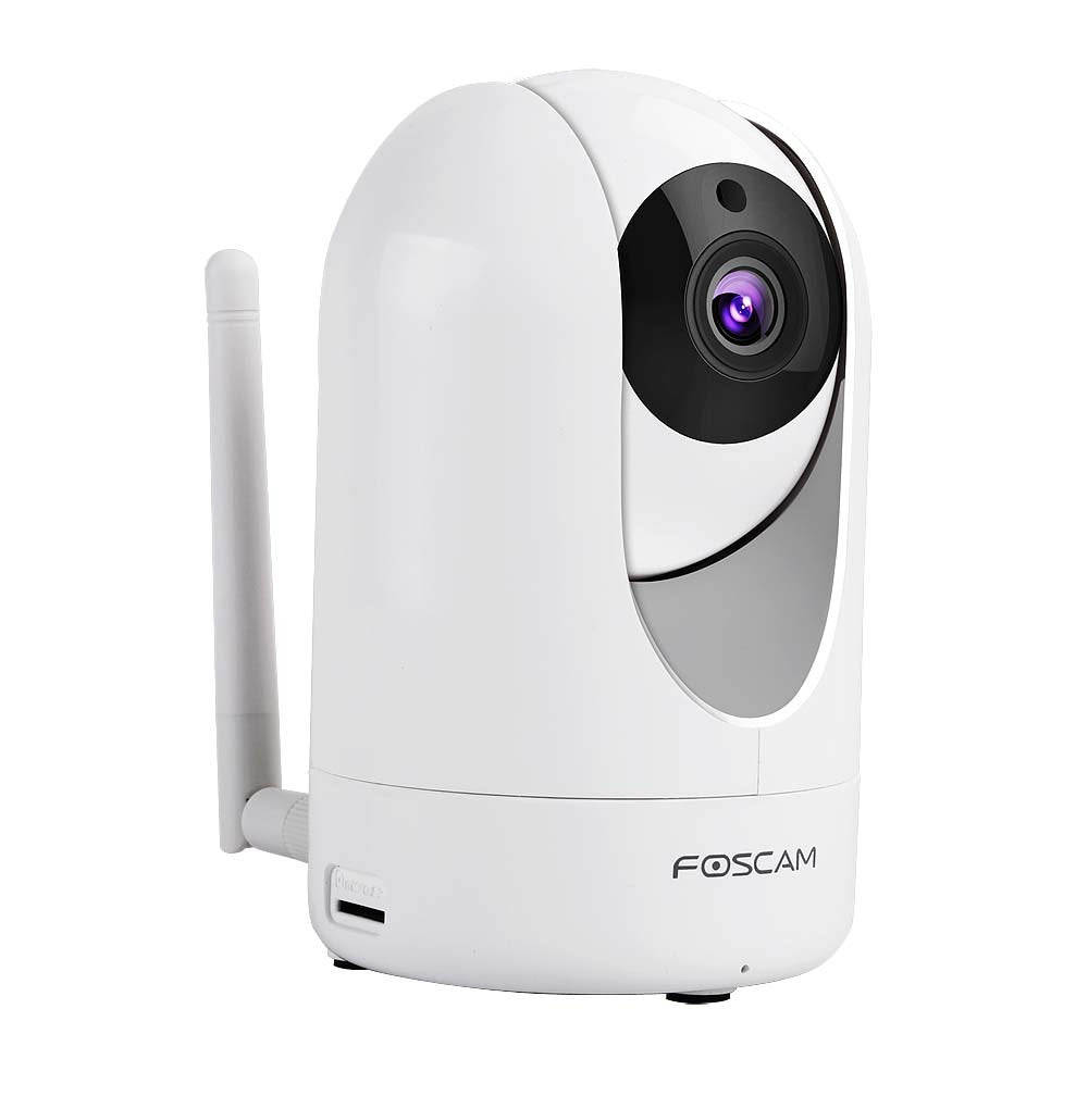 Foscam FC-FIR4 4MP Pan/Tilt Wireless Indoor IP Security & Serveillance Camera White