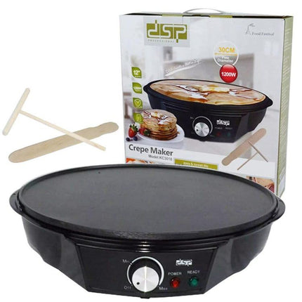DSP Crepe Maker KC3018,1200 watt capacity - 30 cm capacity