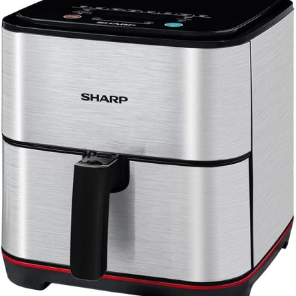 Sharp Air Fryer 1600 Watts, 7 Liters,8 Cook Menu, Non-stick coating - KF-AF70RT-S3