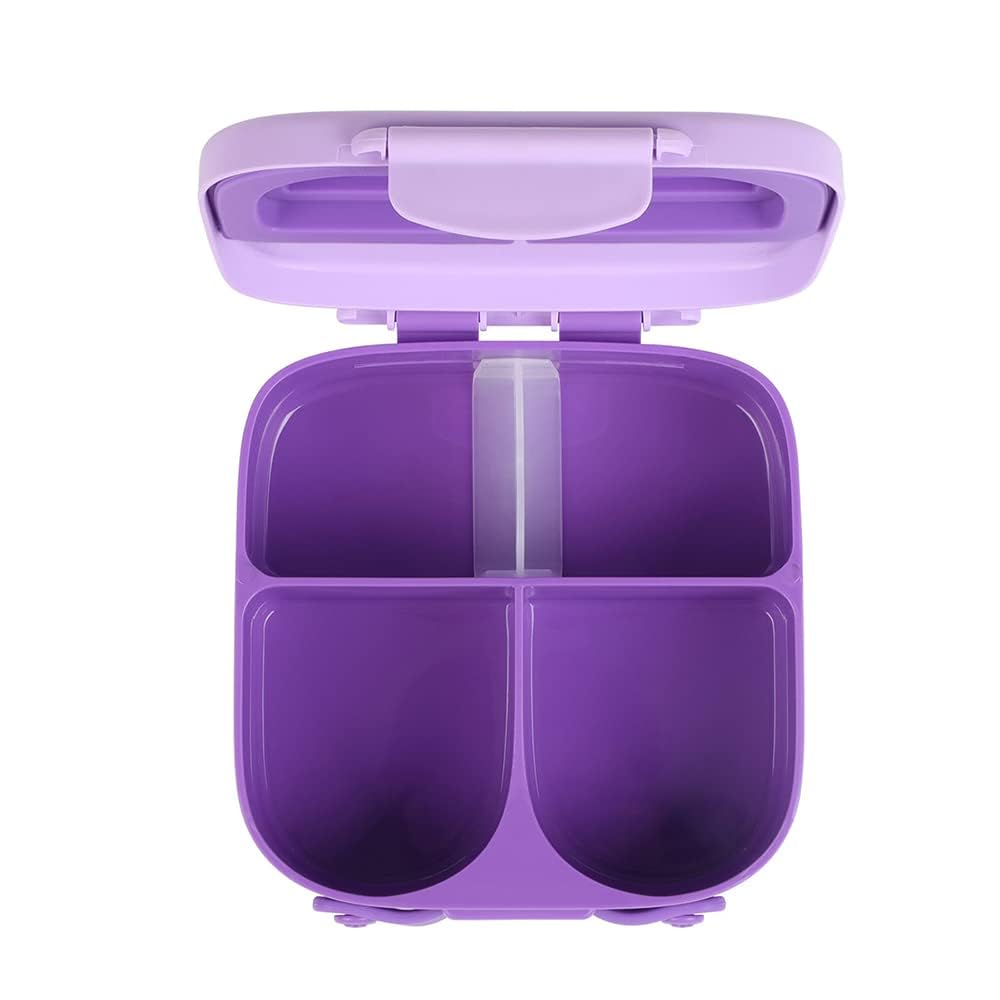 Eazy Kids Bento Lunch Box w/t handle- Purple