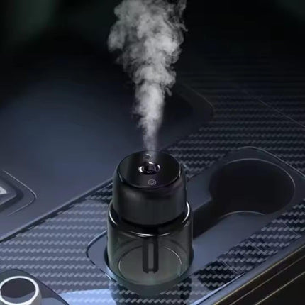 Blue Man Car Fragrance Diffuser 130mL, 3 Spray Modes, Touch Control, LED Display, 1 Hour Charging Time, 200mAh Battery, 20 m² Coverage, 3-4 Hours Working Time