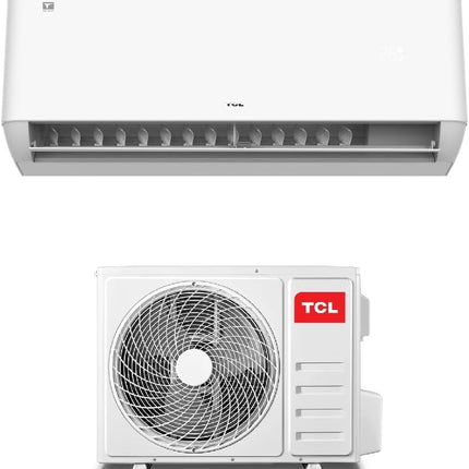 مكيف هواء سبليت TCL سعة 1.5 طن بتقنية العاكس من سلسلة T-Pro، 18000 وحدة حرارية بريطانية، T3 Tropical، غاز R410A، تبريد توربو، تحكم واي فاي، فلتر صحي، كفاءة عالية، موديل جديد 2024 TAC-18CSA-TPG11