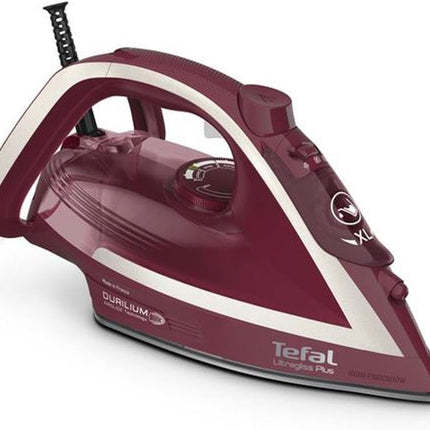 Tefal Ultimate Pure FV6820E0 iron Steam iron 2800 W Red, Silver (يوجد طعج بسيط)