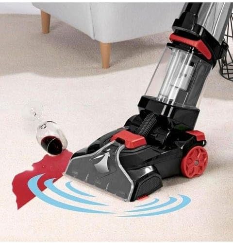 JMAKY JMK 1605 Carpet Cleaner and Vacuum Cleaner Machine 3 in 1 Carpet Cleaner for Hard Floors Sofas Curtains with Instant Dry Function and Dual Roller Brush