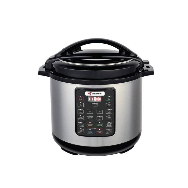 MEBASHI 7-in-1 Digital Electric Pressure Cooker, 10L - Black(ME-PC810)(1400W)