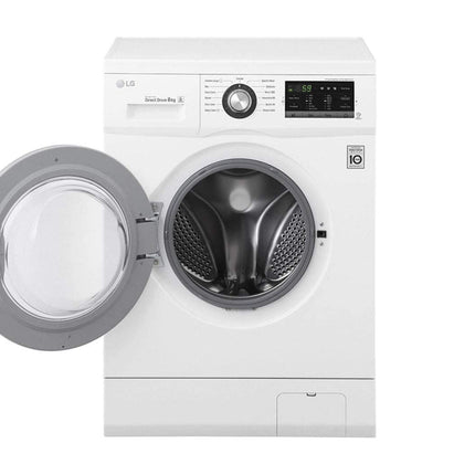 LG 7 Kg 1000 RPM Direct Drive Motor Front Load Washing Machine, White