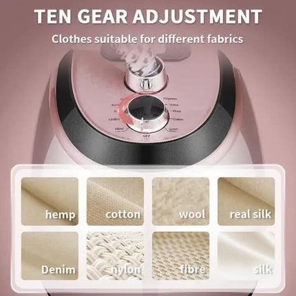 DSP Steam Iron For Clothes And Curtains, 2000 Watt 2.5 Liter With Thermostat Controller KD6019