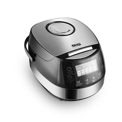 DSP Multi Cooker 900W 5Litre Black & Silver Model KB5007-1 Year Full Warranty.