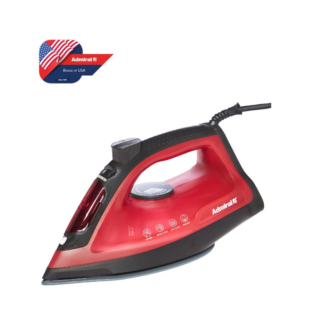 Admiral 2400W Steam Iron With Ceramic Soleplate, Auto Shut -Off Function, 320ML Water Tank