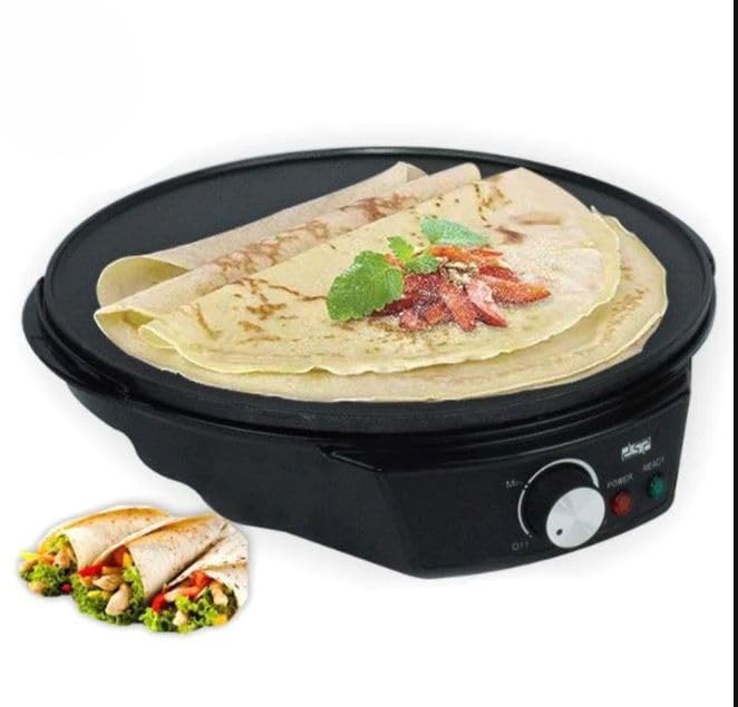 DSP Crepe Maker KC3018,1200 watt capacity - 30 cm capacity