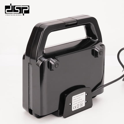 DSP Sandwich maker & Waffles, Nuts, Donuts, Shells MAker 4 * 1 with thermostat 800W KC1237 Black*Silver