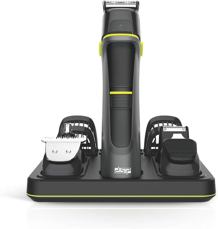 DSP Beard Trimmer 14 in 1 Cordless Hair Clippers Body Nose Hair Trimmer for Men Mustache Trimmer Magnetic USB Rechargeable Waterproof Mens Grooming Kit