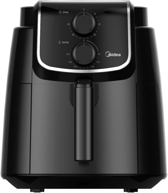 Midea - Air Fryer Mechanical - 4L -MF-TN40D2 Black /1500W