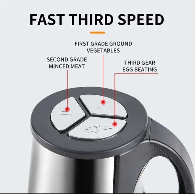 Silver Crest Electric Meat Grinder 6L, 4000W, Stainless Steel