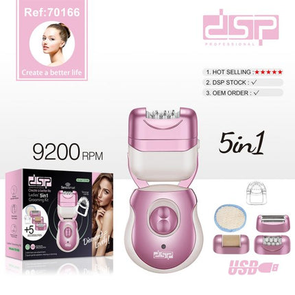 DSP 70166, 5 in 1 Ladies Grooming Kit