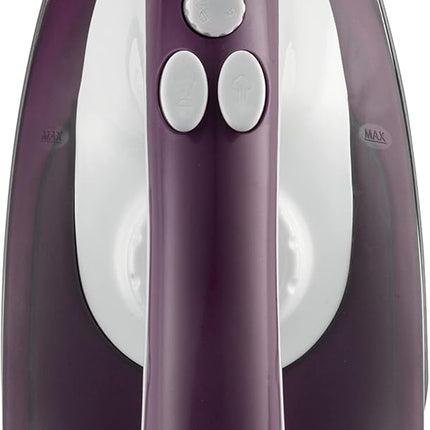 Kenwood Steam Iron 2000W, 250ml, Non-Stick Soleplate, 18/120g Steam, Purple, Stp40.000Wp.