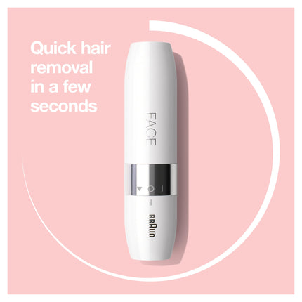 Braun Face Mini Hair Remover FS1000, Electric Facial Hair Removal for Women