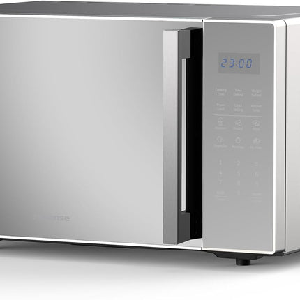 Hisense 30L Microwave Oven, 11-levels of Power, Preset Programmes, Time & Weight Defrost, LED Display, Cooking End Signal, Large Capacity, H30MOMS9H