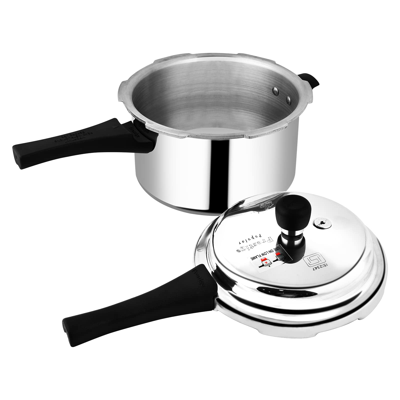 Prestige Popular Pressure Cooker Silver, 3L,‎1000 watts