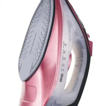 مكواة بخار دي إس بي، مكواة بخار محمولة، مكواة بخار بخاخ، 2200 واط مع قاعدة مطلية بالسيراميك، خزان مياه سعة 275 مل، تدفق بخار قوي، تنظيف ذاتي، KD1096