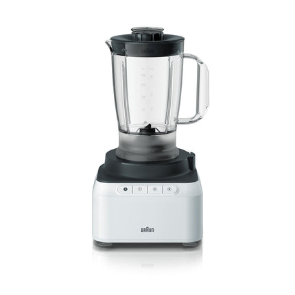 Braun Fp 3131, Food Processor White , 800 Watts. Blender 1.2 L, Food Prep Bowl 2.1 L, 2 Speed Button And Pulse