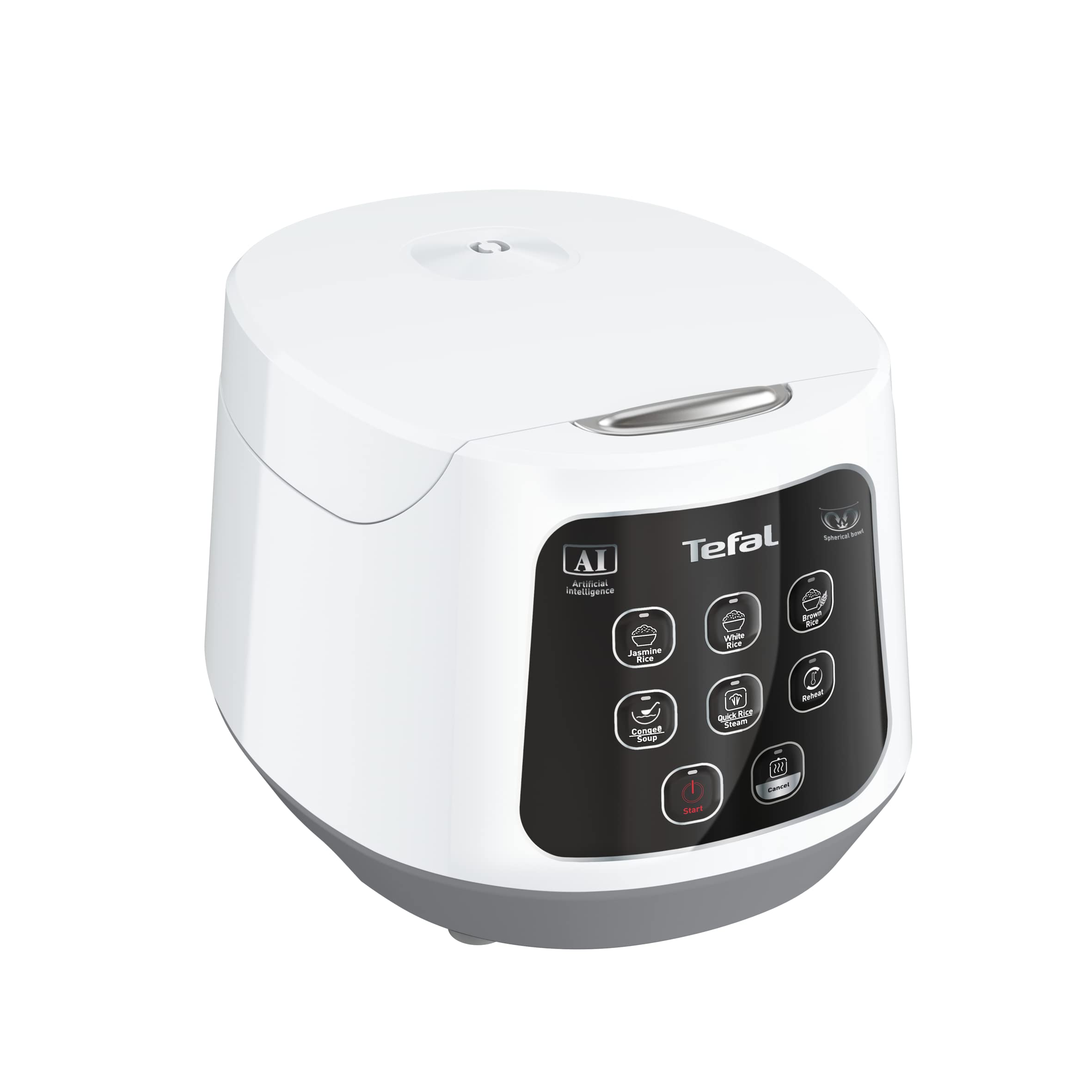 Tefal Easy Compact Fuzzy Logic Rice Cooker 1L RK7301, White