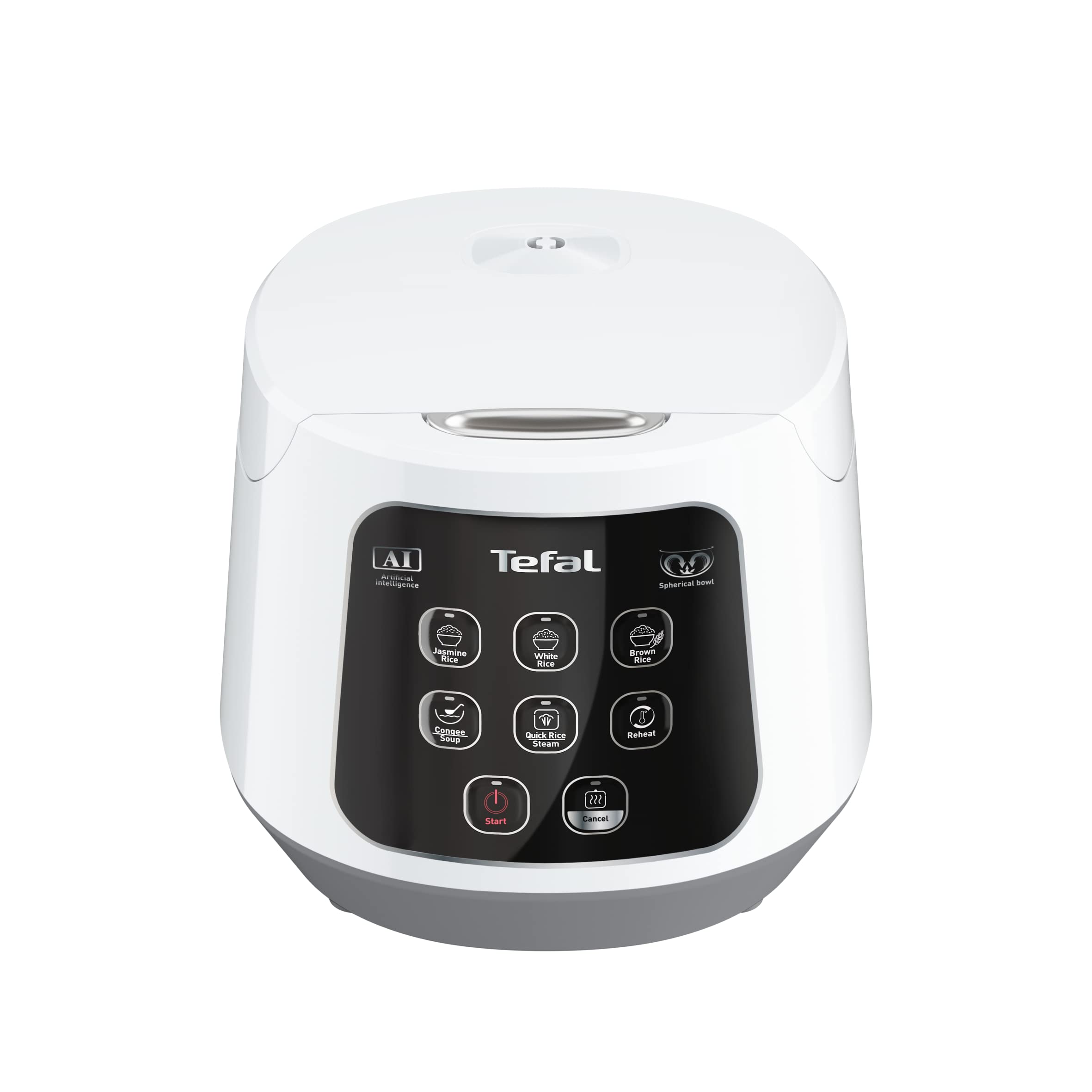 Tefal Easy Compact Fuzzy Logic Rice Cooker 1L RK7301, White