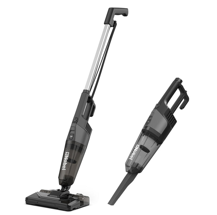 Nobel 2 in 1 Handheld Stick Vacuum Cleaner, Lightweight, Powerful Suction 600W 18 kPa Vacuum, 18 L/s Airflow, 20% Max Efficiency with Hepa Filter & 0.6L Dust Tank Capacity NVC19T Back