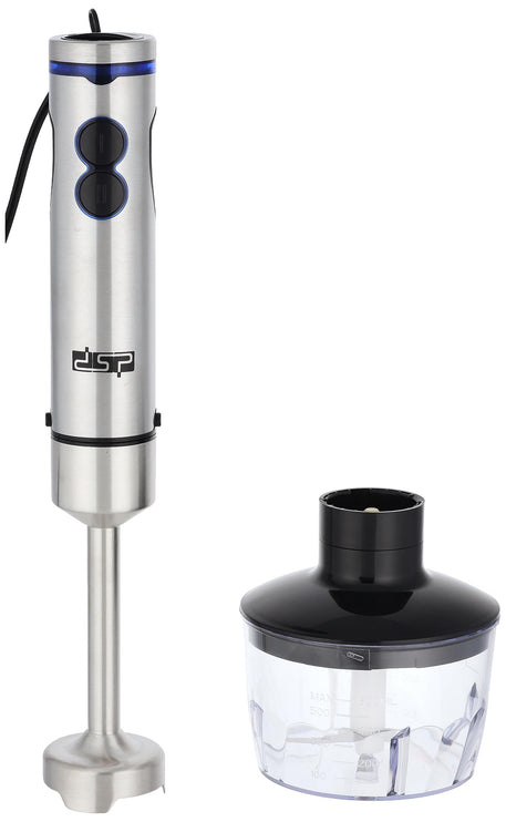 DSP KM1040 4 in 1 Hand Blender Set, 700 W - Silver