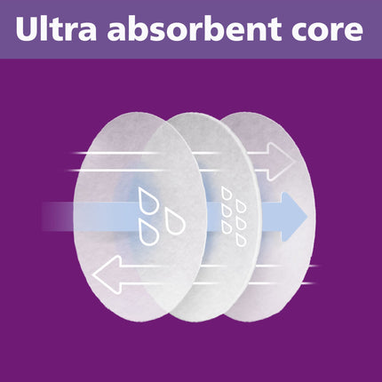 PHILIPS Avent Disposable Pads, 100Ct, Scf254/13, White