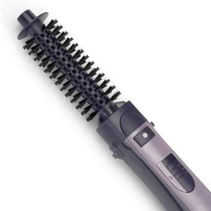 طقم تصفيف الشعر الكامل من بيبي ليس إير ستايلر | ١٢٠٠ واط | فرش حرارية ٣٨ مم، فرش ثابتة ٢٥ مم، فرش ناعمة ٢٠ مم | تحكم أيوني بالتجعد | ٣ إعدادات حرارة | (AS121SDE)
