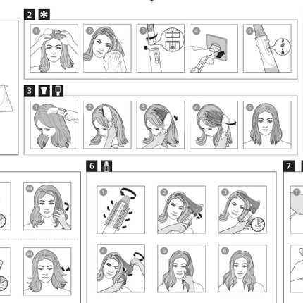 مجفف الشعر فيليبس 5000 سيريز إير ستايلر لتجفيف وتصفيف الشعر في وقت واحد، من تصفيف الشعر المبلل إلى الجاف مع العناية الأيونية وفرشاة غنية بزيت الأرغان، 5 ملحقات، أسود - BHA530/03