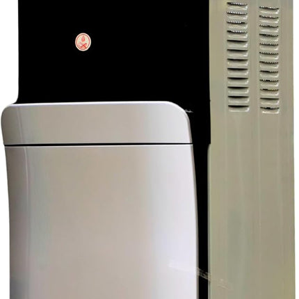 GEO GENERAL GSM-315LB Top Load Water Dispenser, 3 Taps, Hot & Cold, 5 L/hr Hot, 2 L/hr Cold, 550W Heating, 90W Cooling, 640W Total, Black + Silver