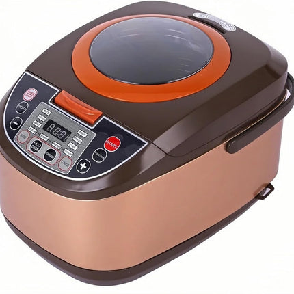 Rice Cooker 5L Multi-Functional Large Capacity Digital Electric Rice Cooker With 24 Hour Delay Timer & Auto Keep Warm Function