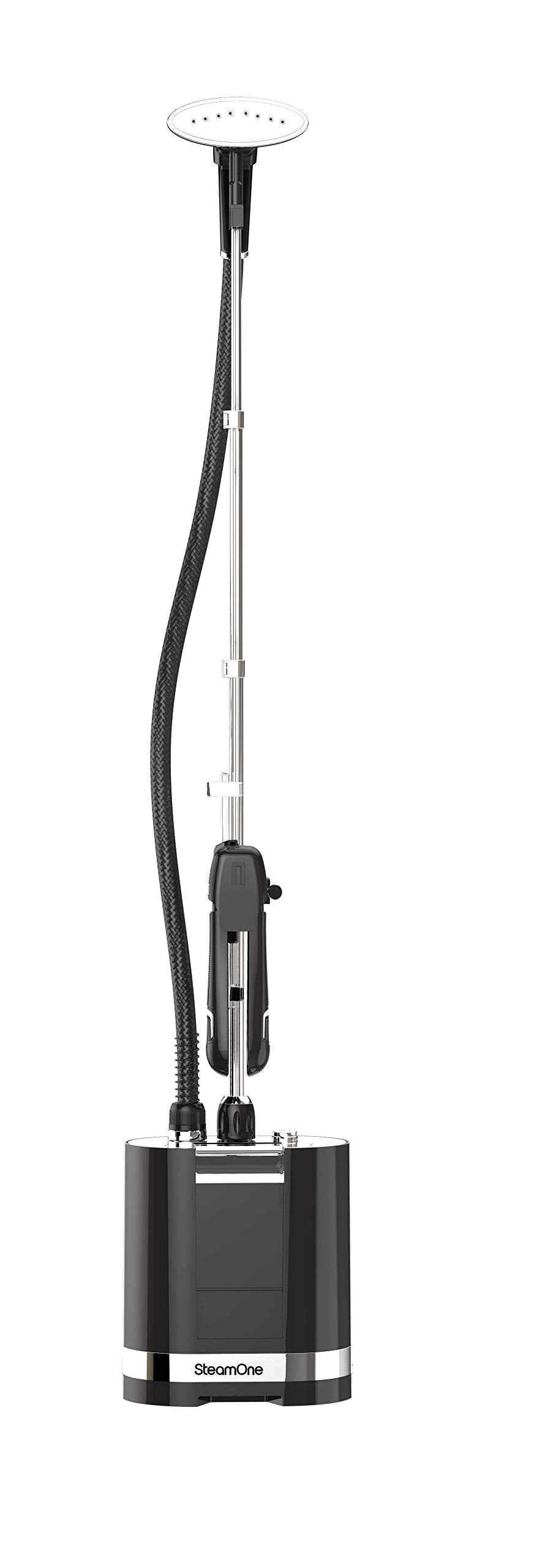 SteamOne Garment Steamer , Powerful 2300 WATTS , Floor Standing Vertical , Best for all type of Clothes /Fabrics , Dualys , Black , HD234GB