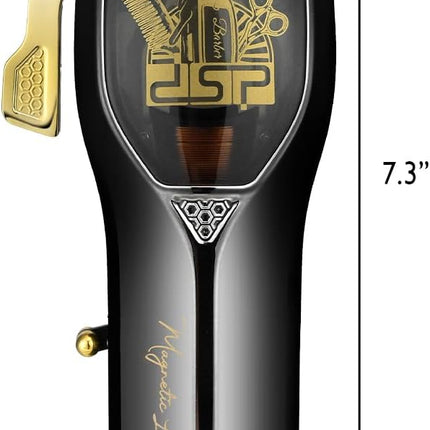 DSP Professional Hair Clipper for Man, Barber Clipper for Hair Cutting, Cordless Hair Clipper, Magnetic Levitation Motor with 9000RPM, Rechargeable Hair Beard Trimmer for Men with Digital Display