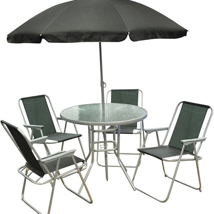 Kingfisher outdoor living 6 pcs garden furniture set