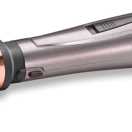 BaByliss 1000 Air Styler | Adjustable 2 Heats + Cool Setting | Ionic Technology For Frizz Free Hair | FREE Conical Curling, Volumizing & Precise Drying Attachment With Heat Pouch | AS136SDE (Grey)