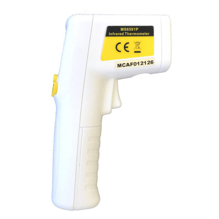 Mastech MS6591P Infrared Digital Thermometer Non-Contact Forehead with 2 measurement modes: Body (32ºC-42ºC) and Surface (0ºC-100ºC)