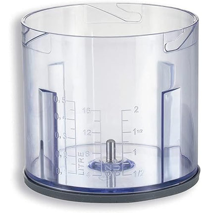 Kenwood 400W Electric Food Chopper with 500ml Bowl, 2 Speeds, Stainless Steel Quad Blade, Rubber Lid, Ice Crushing Function CHP40.000BK Black