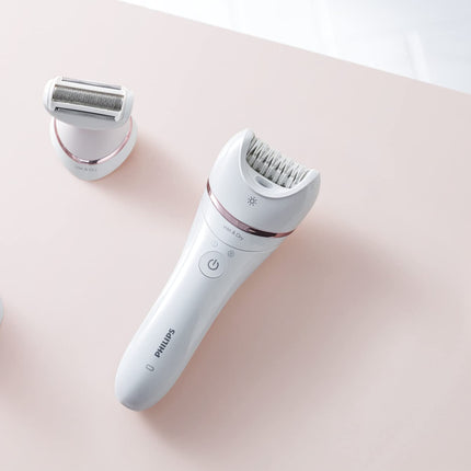 ماكينة إزالة الشعر فيليبس سلسلة 8000 للاستخدام الجاف والرطب، BRE720/14