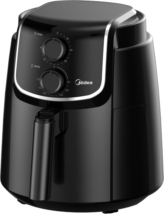 Midea - Air Fryer Mechanical - 4L -MF-TN40D2 Black /1500W