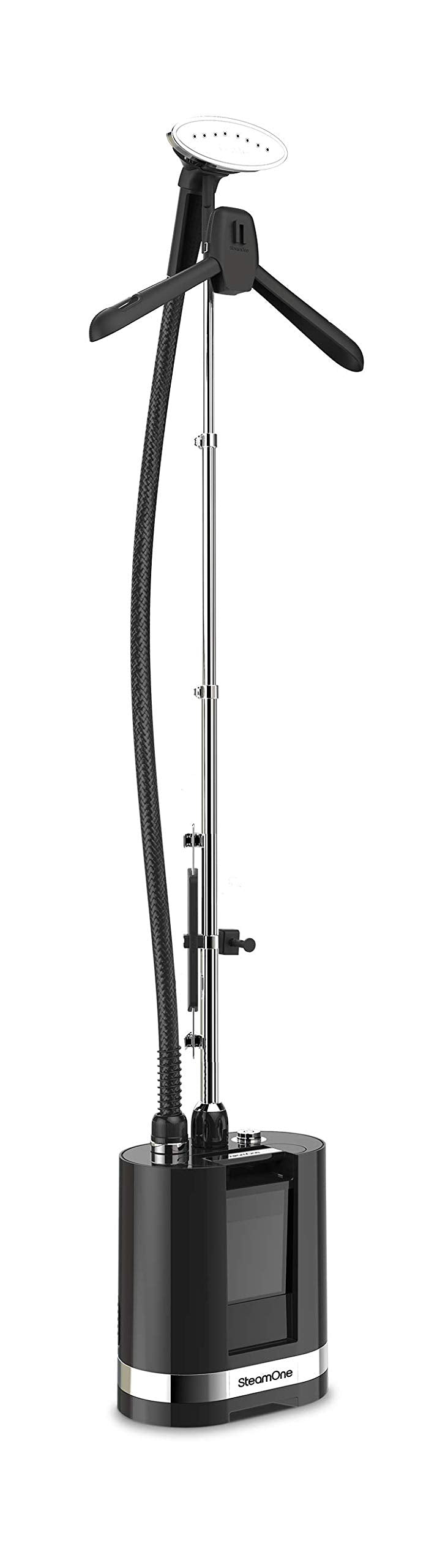 SteamOne Garment Steamer , Powerful 2300 WATTS , Floor Standing Vertical , Best for all type of Clothes /Fabrics , Dualys , Black , HD234GB