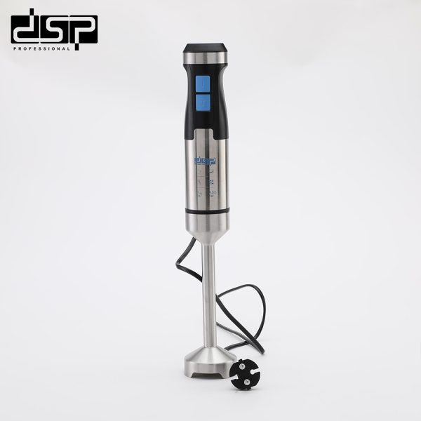 Dsp 4 IN 1 Hand Blender,Immersion Blender Handheld for Kitchen,Emulsion Blender Handheld with Titanium Blades,1500W Electric Hand Mixer with BPA Free Attachments:Chopper Bowl,Whisk,Measuring Cup,KM1172