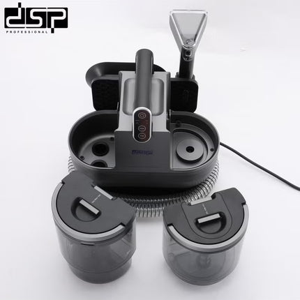 جهاز تنظيف البقع بالبخار DSP KD2047u، محرك قوي 1700 واط، 3 في 1، جهاز تنظيف البقع خفيف الوزن ومتعدد الوظائف، 1.25L/950 مل خزان مزدوج تصميم مضغوط للأريكة والسجاد والسيارة ومنصات الحيوانات الأليفة KD2047U