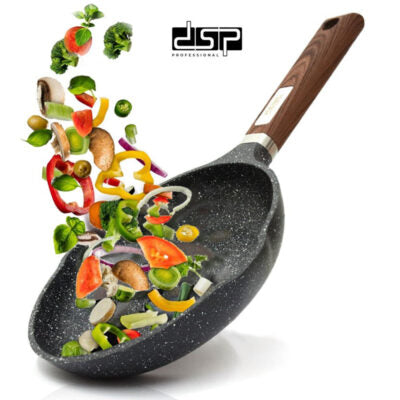 DSP 24CM Toughened Non-Stick Frypan CA005-C24-BLACK