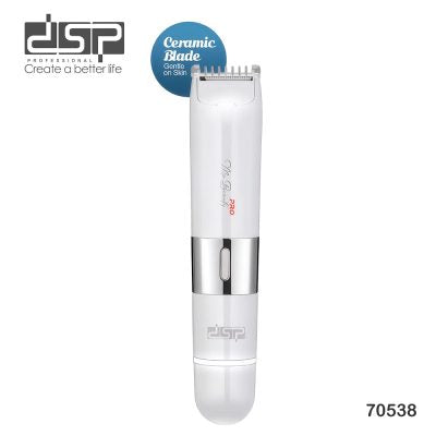 DSP 70538 | Dual-Headed Electric Trimmer | Ceramic Blades | IPX4