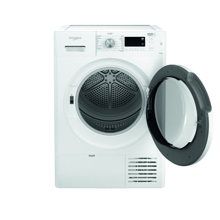 Whirlpool condenser tumble dryer: freestanding 8kg FFTCM118BGCC