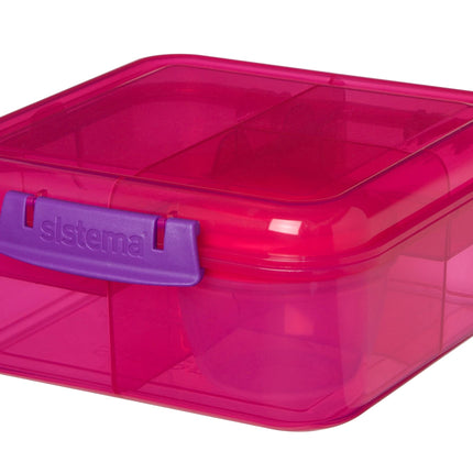 Sistema Lunch Collection Bento Box Color Small Multicolored 41685